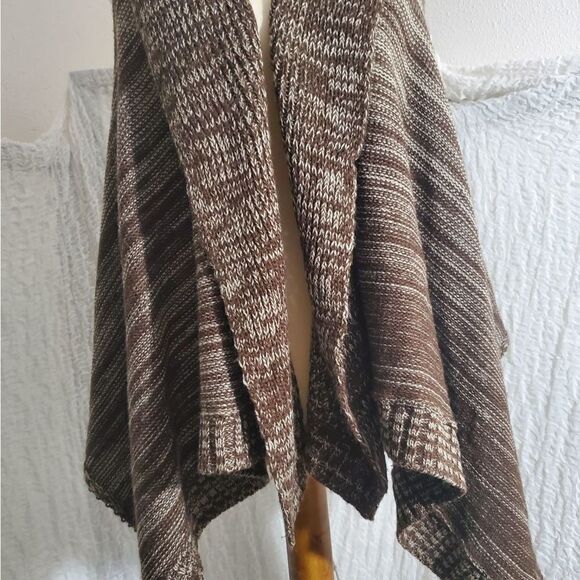 Dots Knit Open Sweater Cardigan Size Medium - Picture 7 of 10